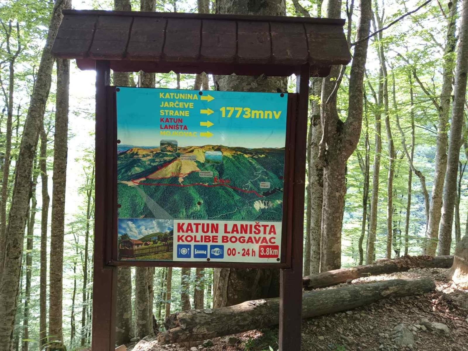 Katun Lanista-Kolibe Bogavac Villa Мойковац Екстериор снимка